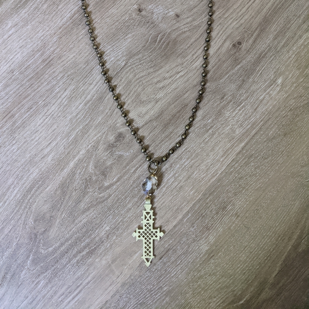 Artisan Cross Necklace